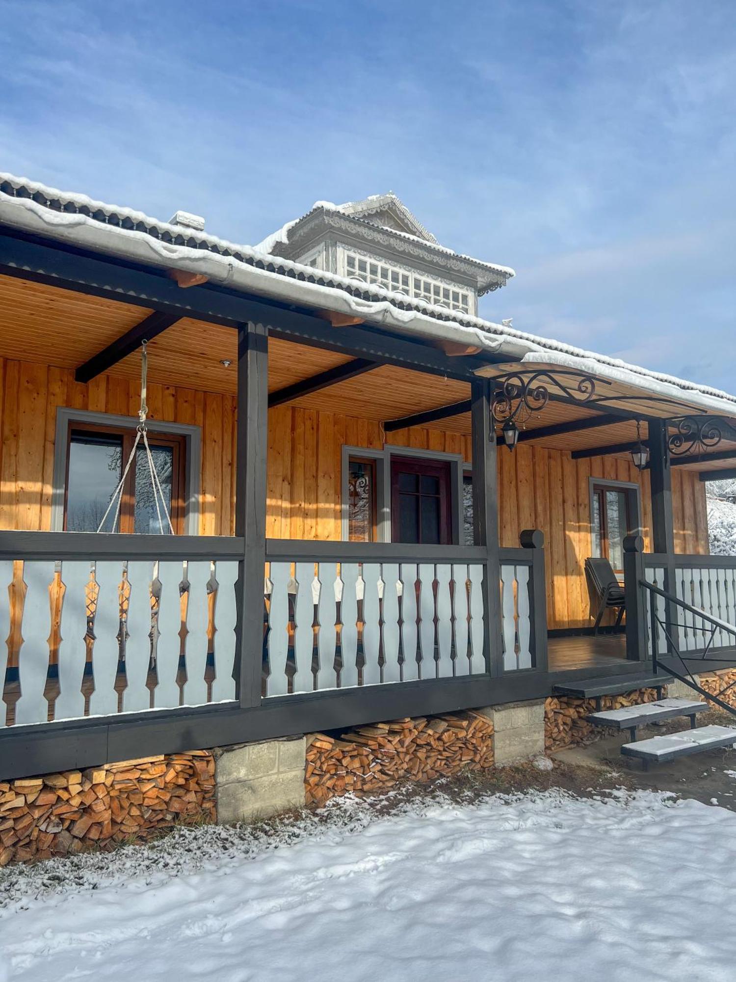 Котедж Шум Черемоша На Березі Річки Verkhovyna Exterior photo